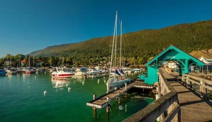 Le Santiego 100M Du Lac Et 4Km Du Vieil Annecy Sévrier Exteriör bild